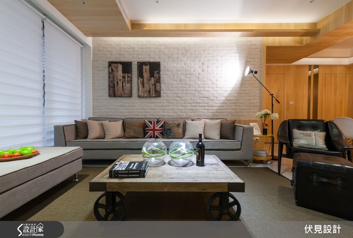 混搭英伦工业与清新北欧，空间自然率性