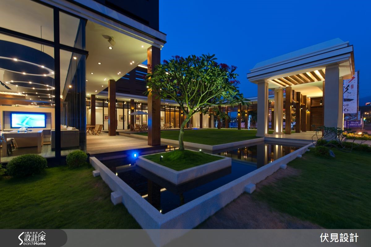 融合自然与现代元素，东方风样板房这样造