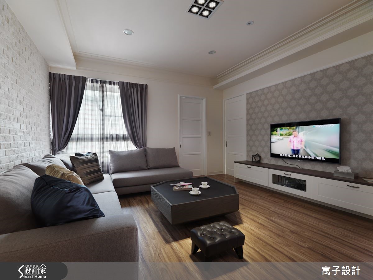 增一室、添色彩，三室居家也清爽大方 