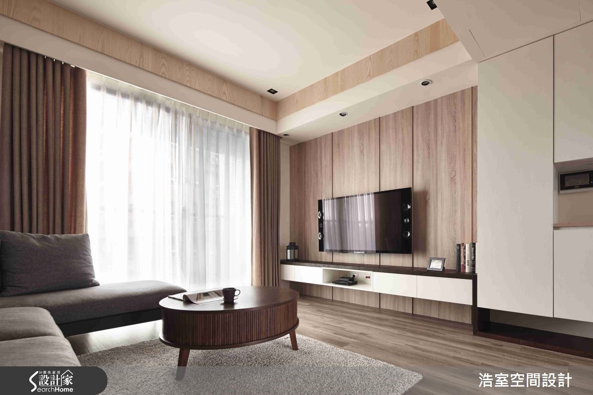 为生活画上自然原色，116平简约现代宅