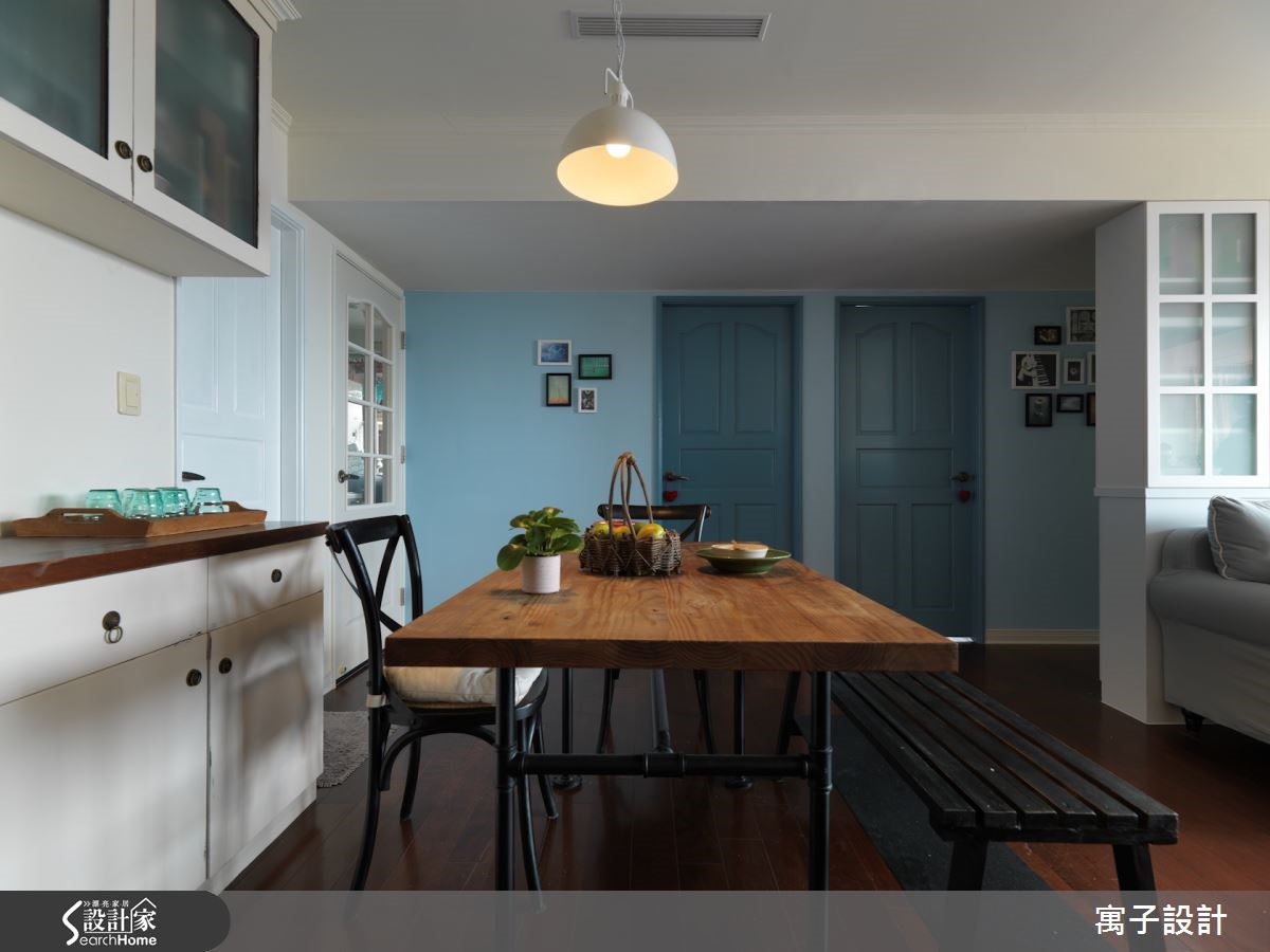 色彩和家具奠定风格基础，造清新美式宅