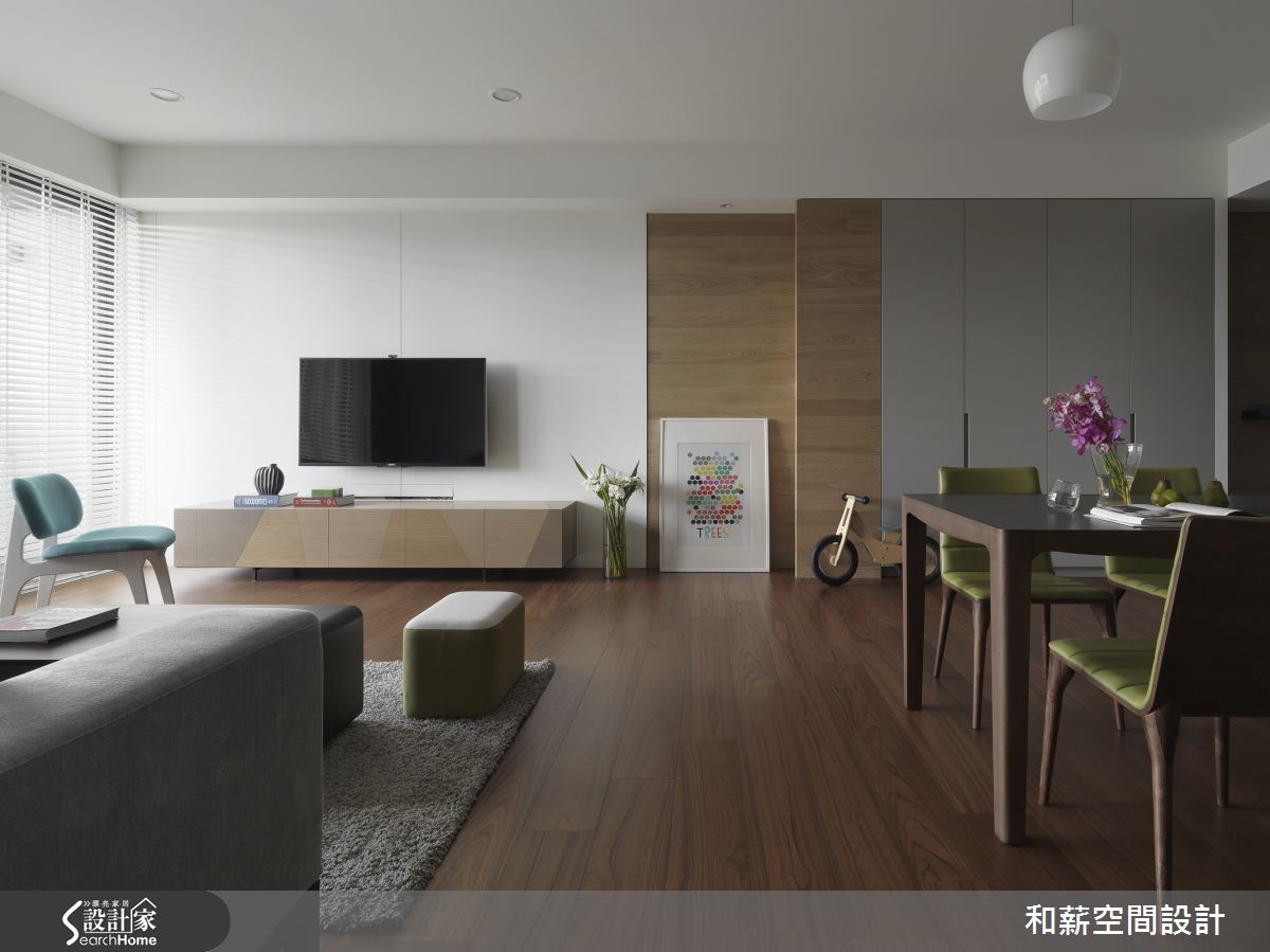 开阔空间搭简约色调，清爽北欧宅更有韵味