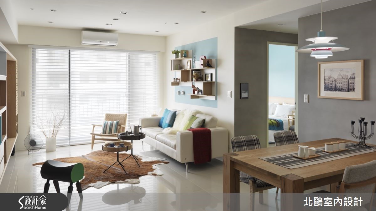 善用甜美色调，造清新北欧小户型