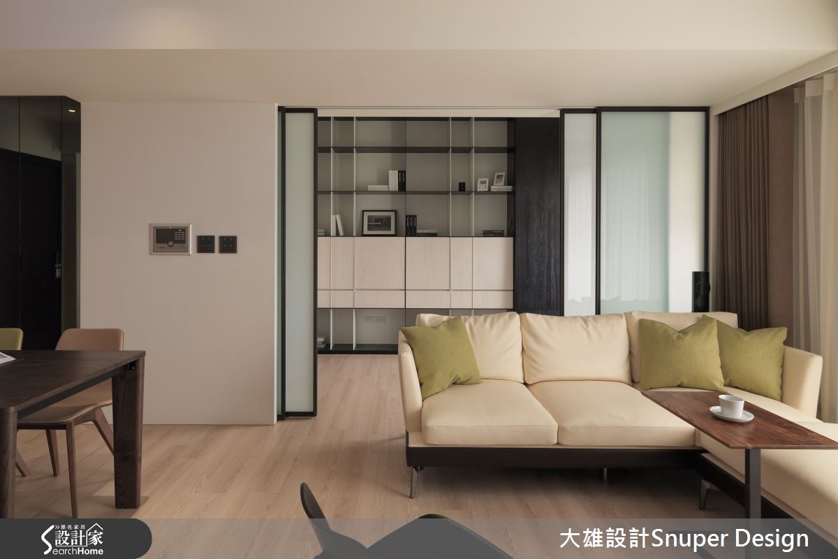 木质与白墙，重整85平不良格局老屋