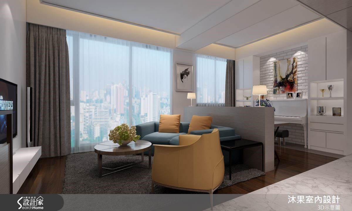 半高隔断造通透视野，艺术大宅更开阔