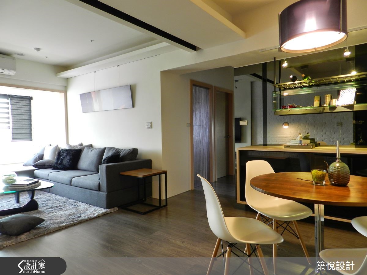 揭密黄金单身汉的家！73平简约好客宅