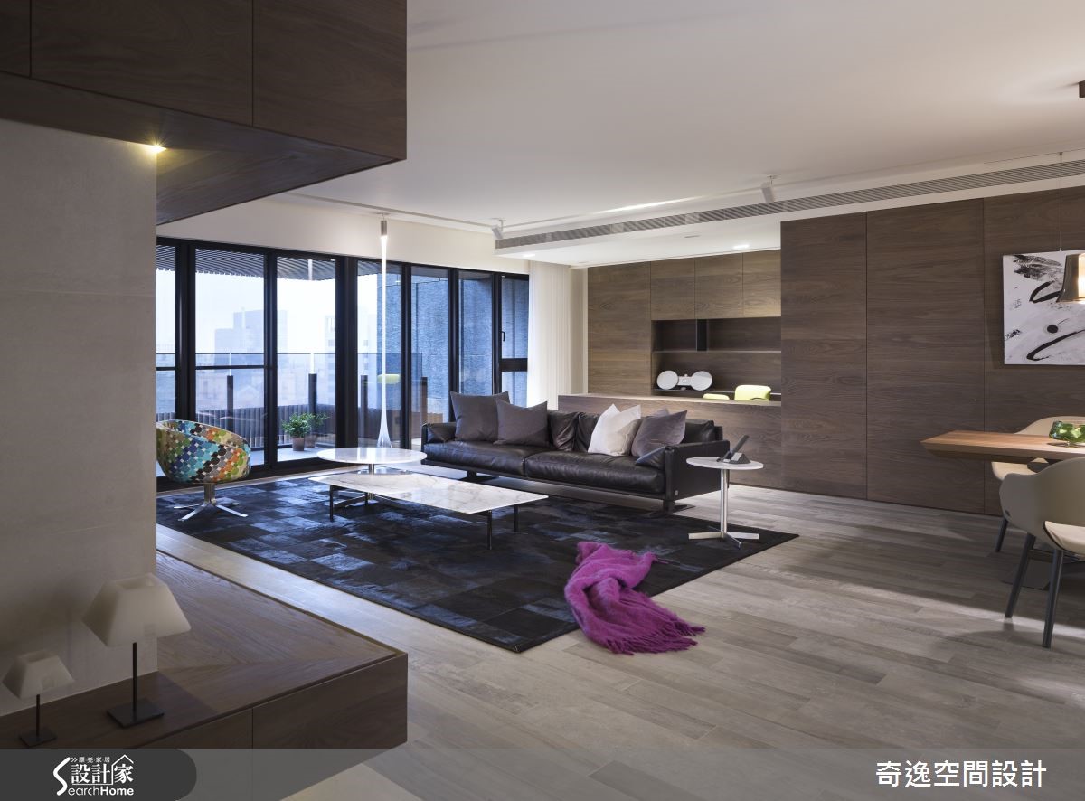 微醺视觉，经典色调玩转時尚居宅