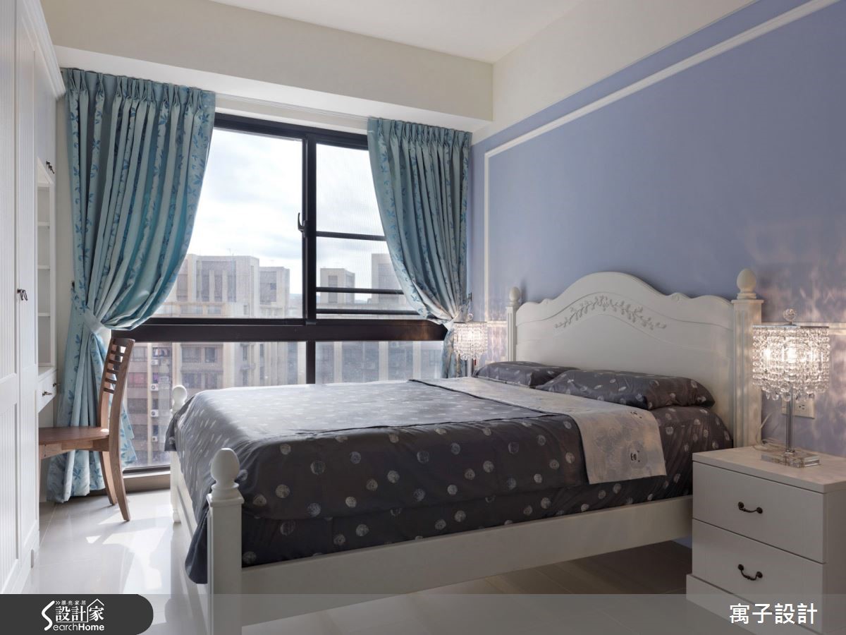 利用柔美色彩和家具，造微甜系乡村宅