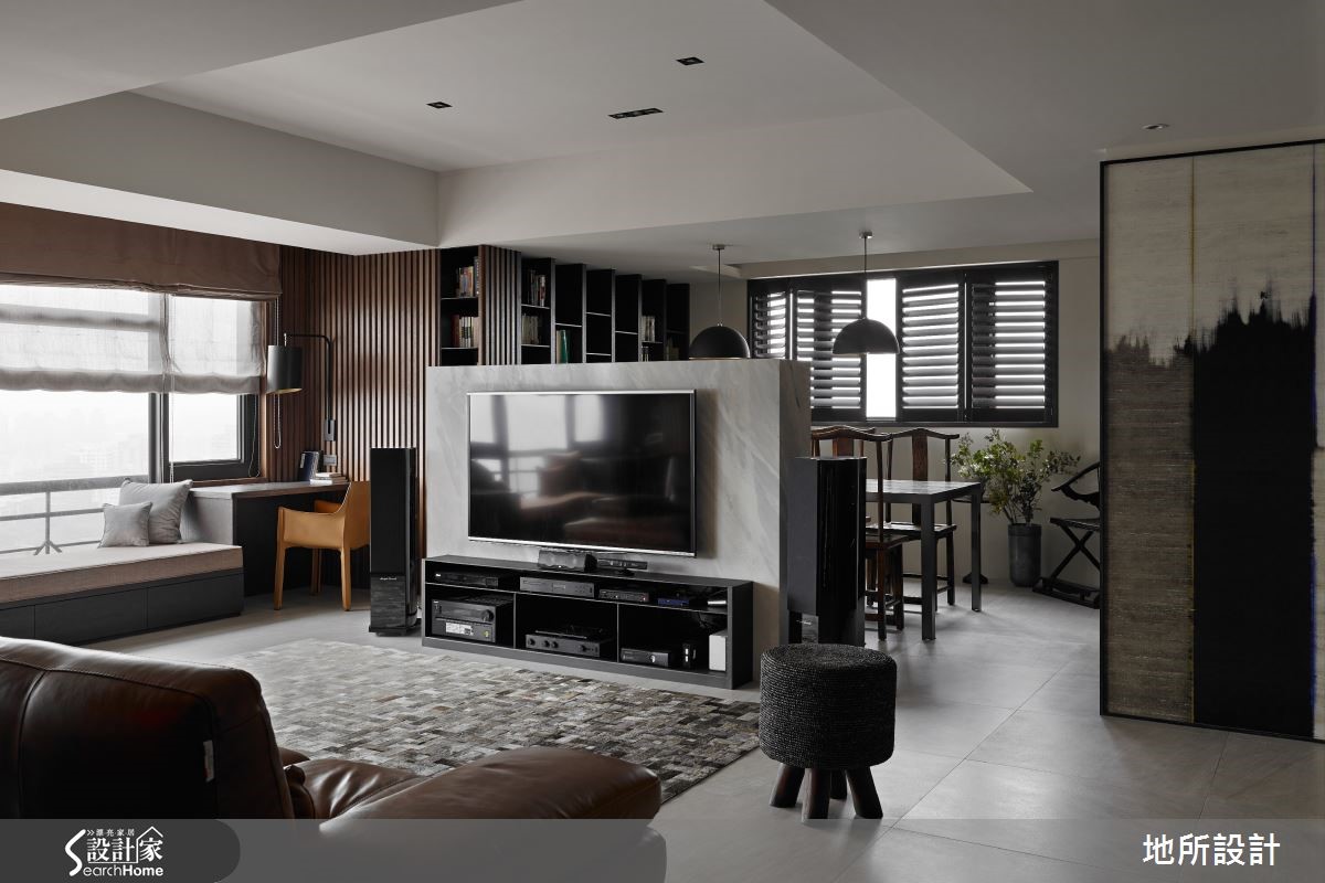 黑白艺术线条，勾勒东方宅的迷人风采