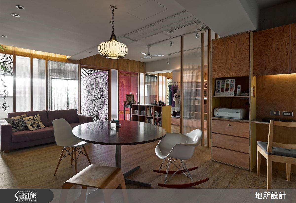 老屋变身瑜珈教室，流泻南洋的绮丽风彩