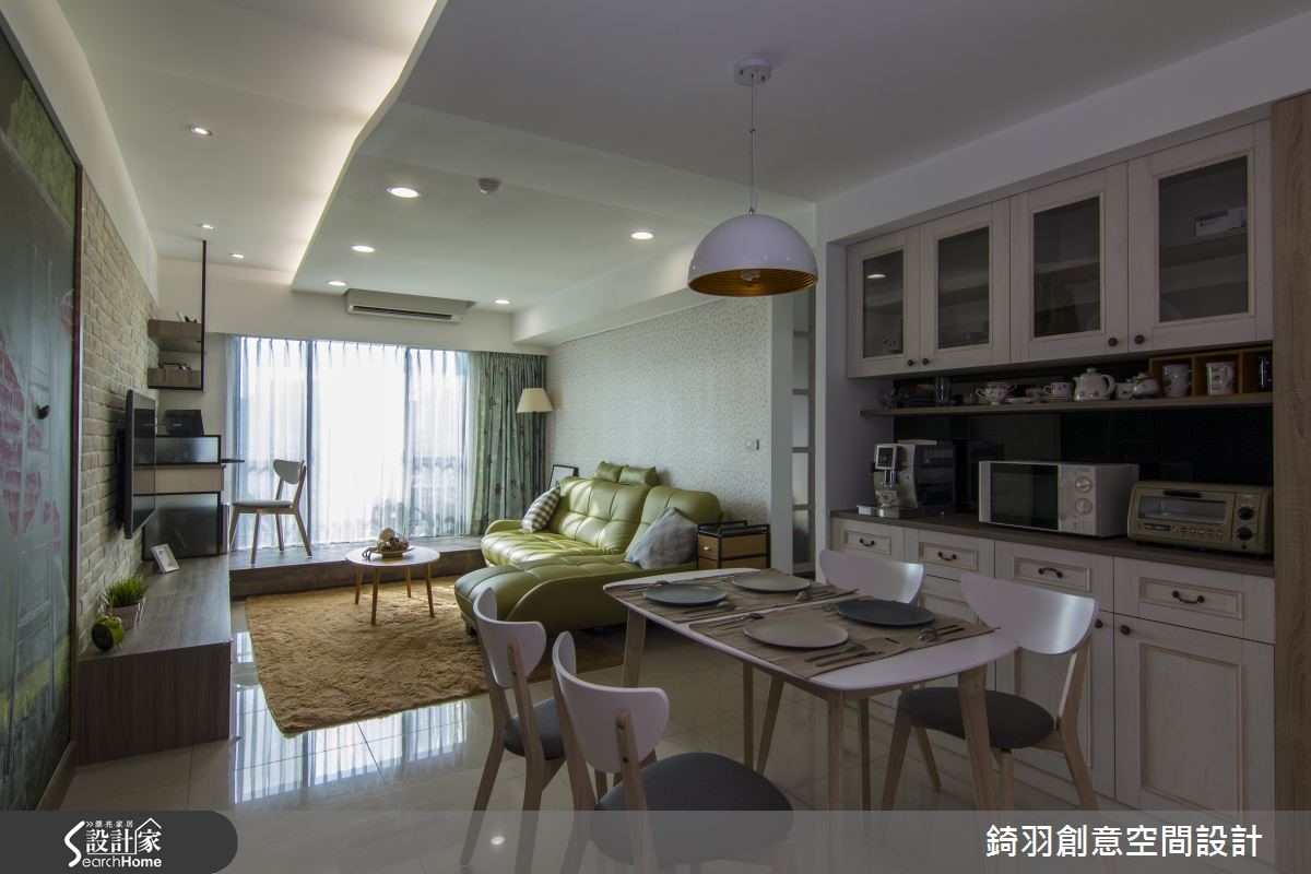 融入亲子互动，结合北欧与乡村的乐活空间