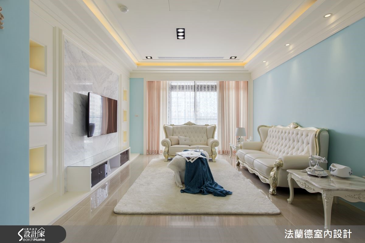 爱上水蓝色新古典，浪漫贵族生活成真