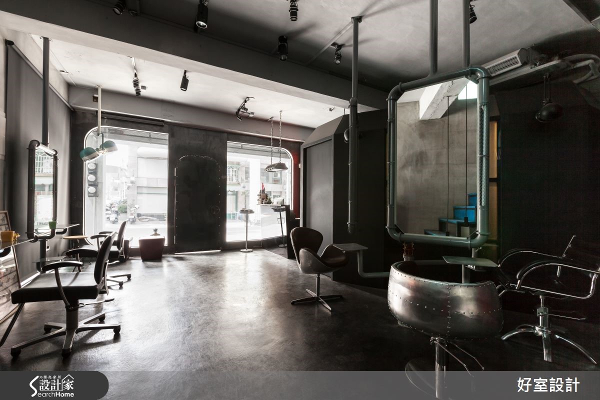 超现实艺术融入老上海风味，打造趣味发廊