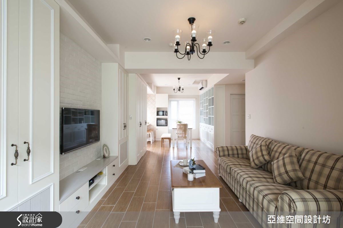 格局重新分配，为83平美式宅质感升级