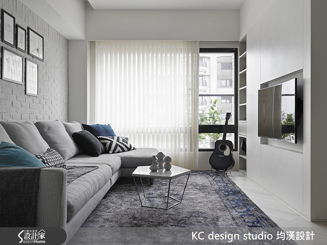 充满明亮风情的63平米北欧风小家