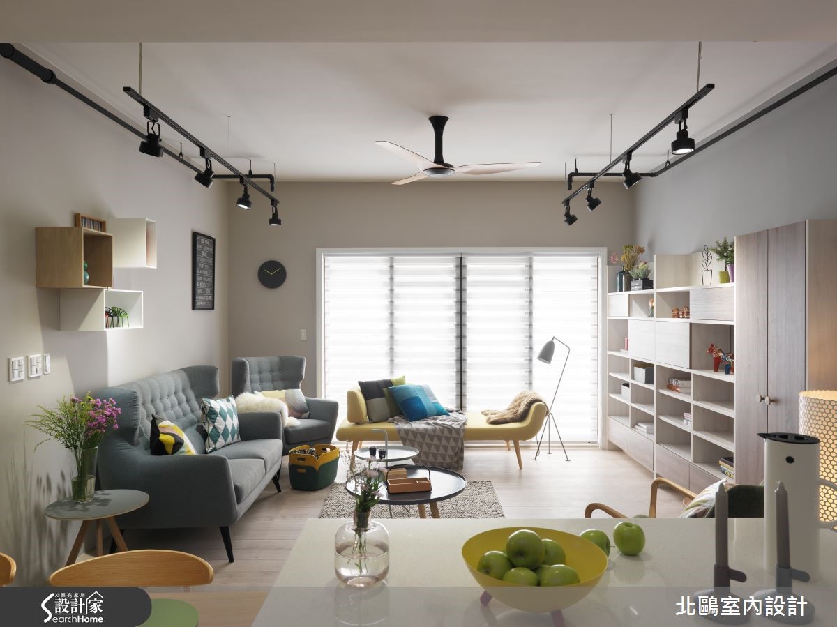 缤纷北欧家具妆点空间，为家注入清新感