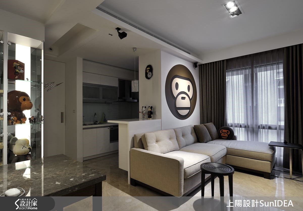 让公仔融入空间，50平小窝化身潮店