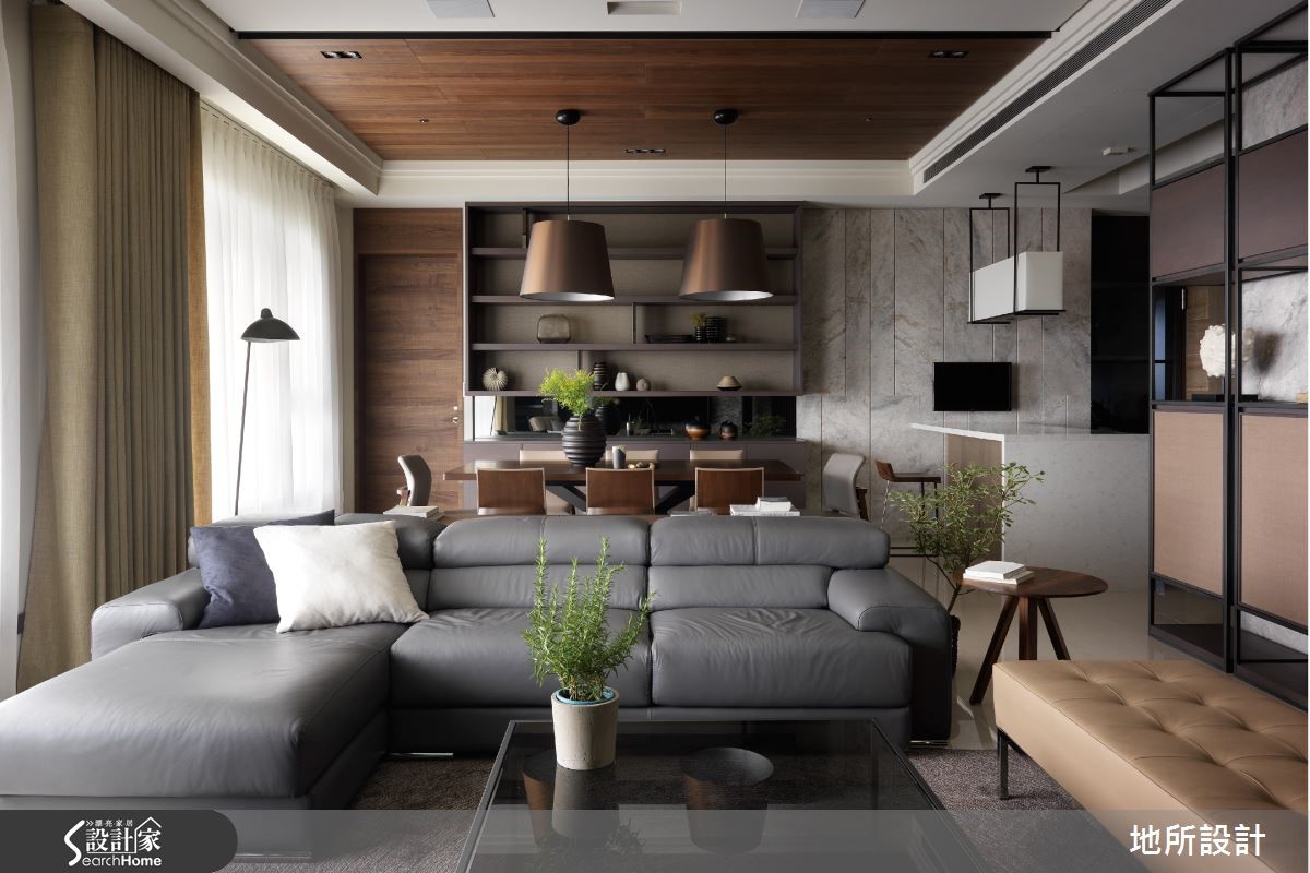 巧用木石拼接，展现大宅的轻奢高冷范