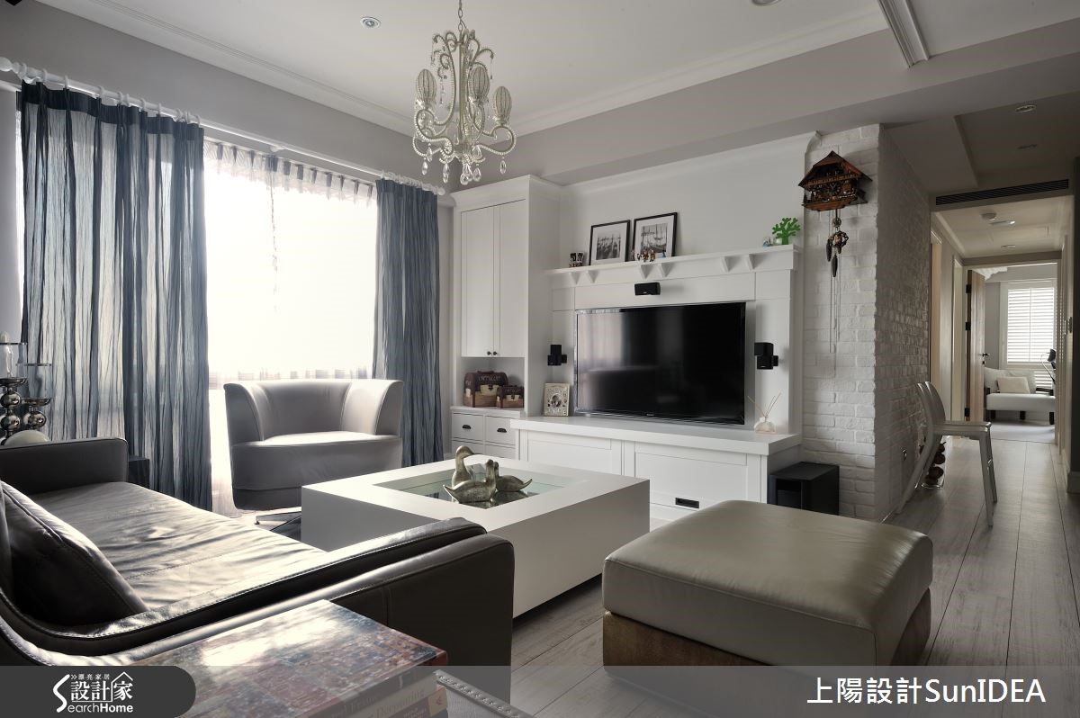 纯白恋歌，彷佛雪国印象的132平北欧宅