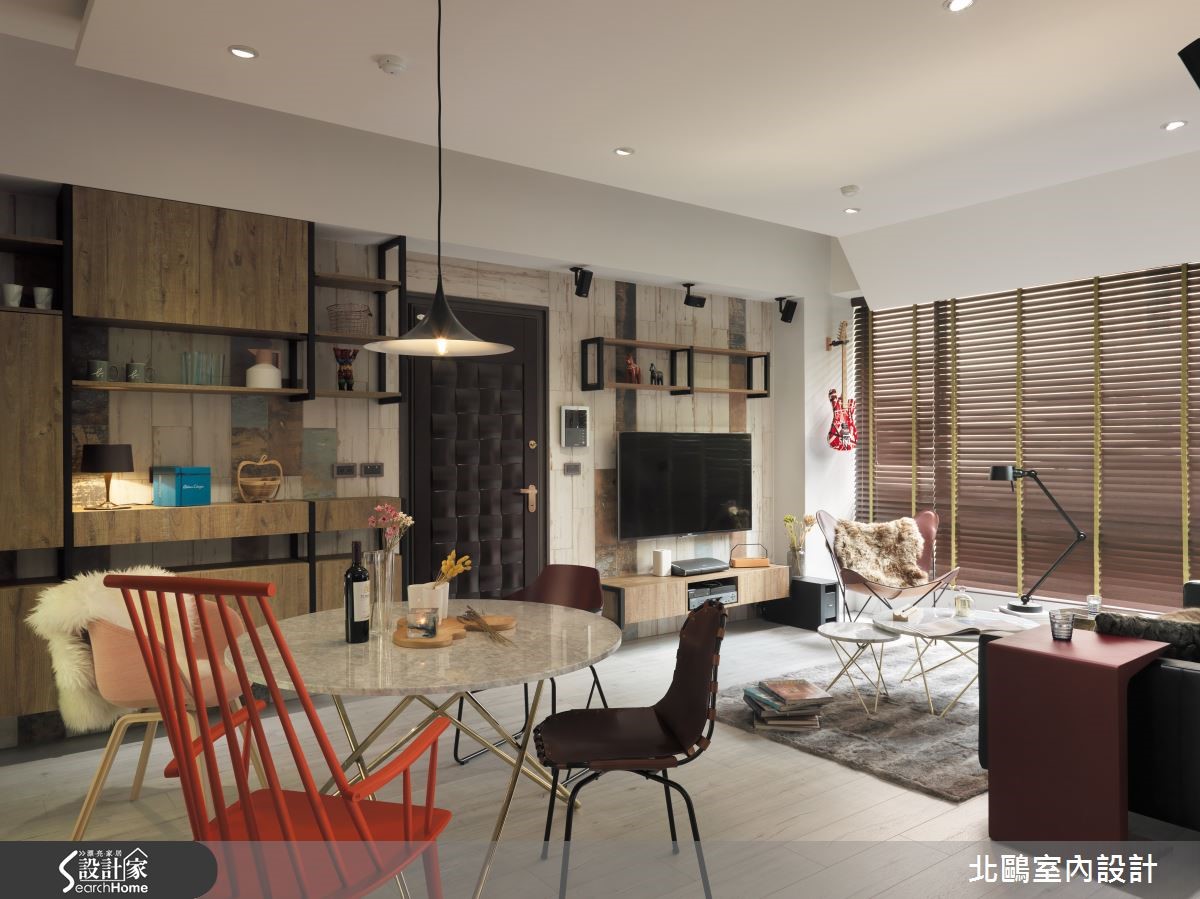 挟带摇滚灵魂的北欧宅，展现个性品味！