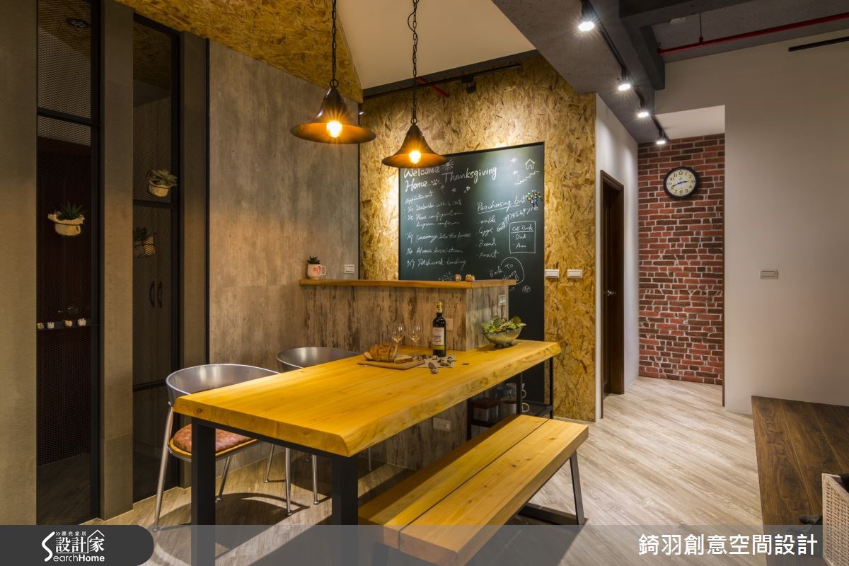 善用红砖、铁艺，营造个性工业宅 