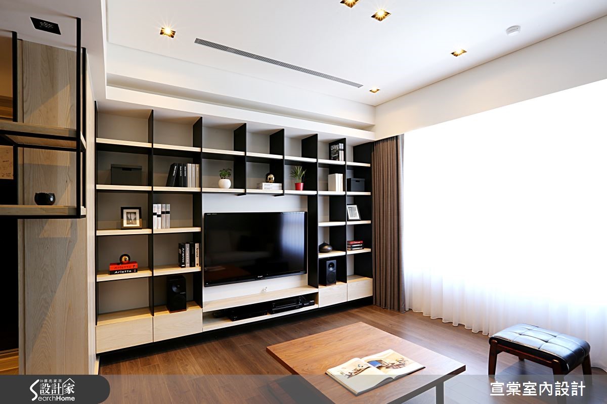 高冷水泥添温润木质，住进暖感清水模宅