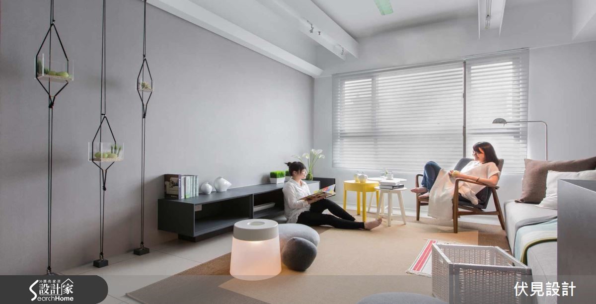 巧用造型隔板，现代宅更清新趣味