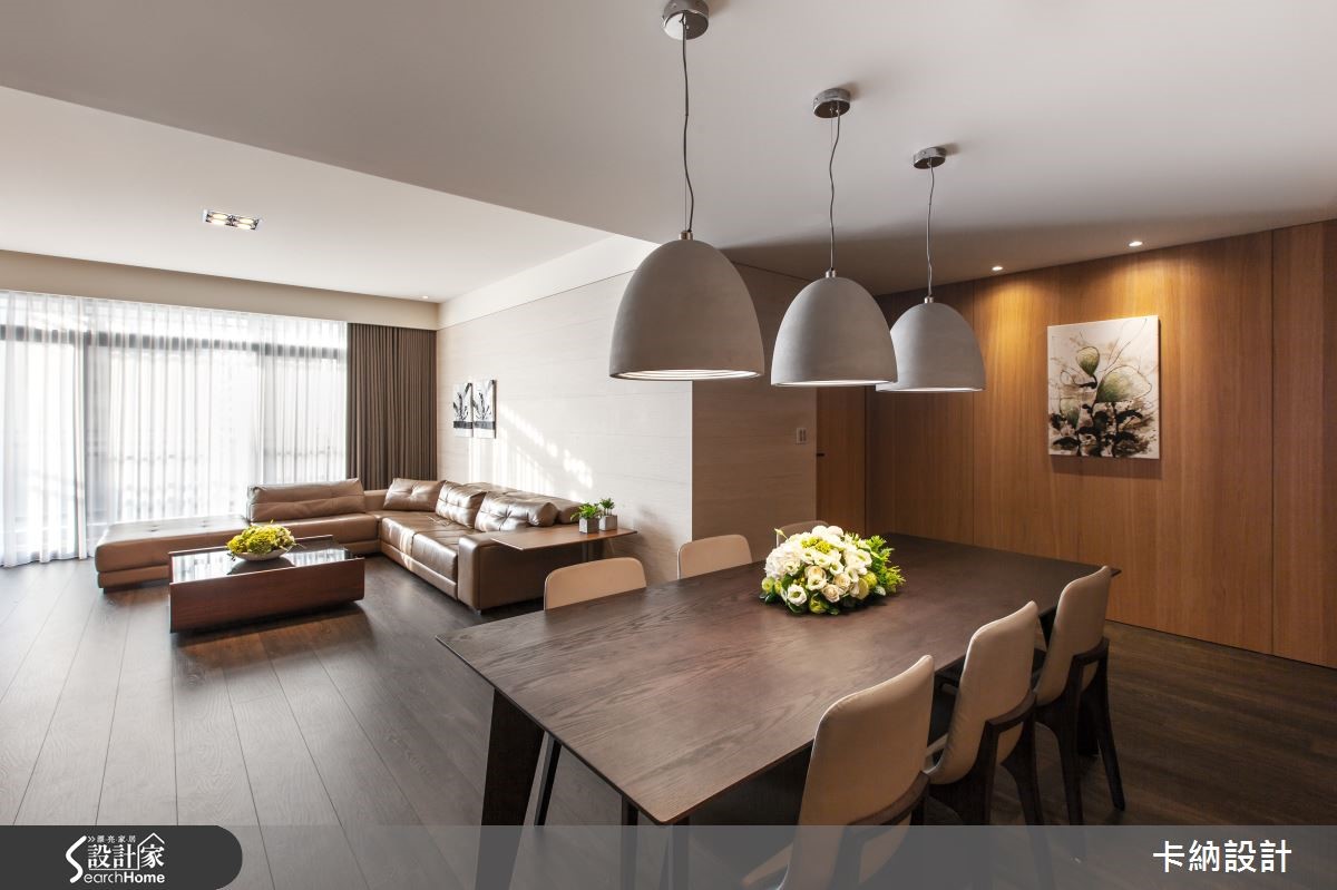 三代同堂都惬意，层次丰富的大地色暖宅