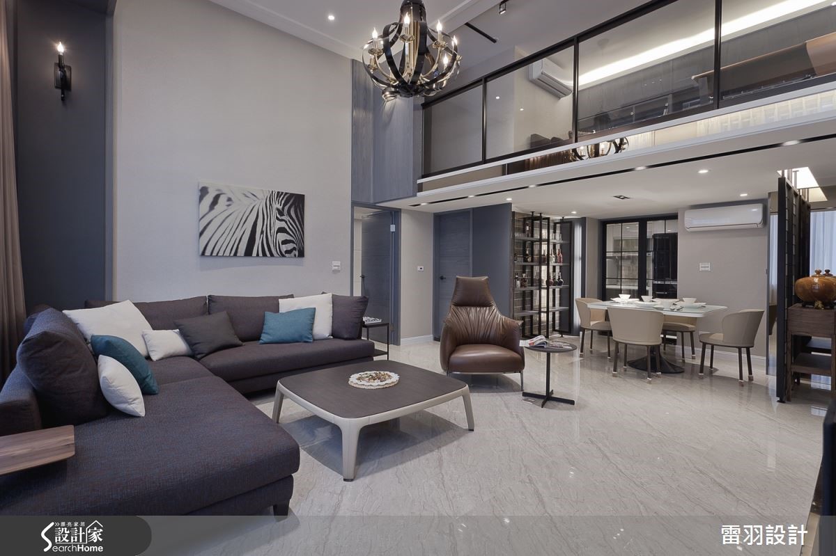 淡紫色调点缀个性家具，打造酒店风精品宅