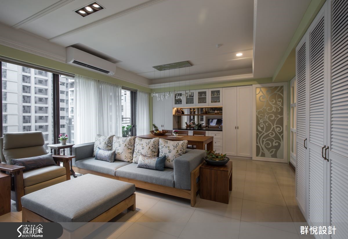 融合碎花家饰元素，打造轻美式风格宅