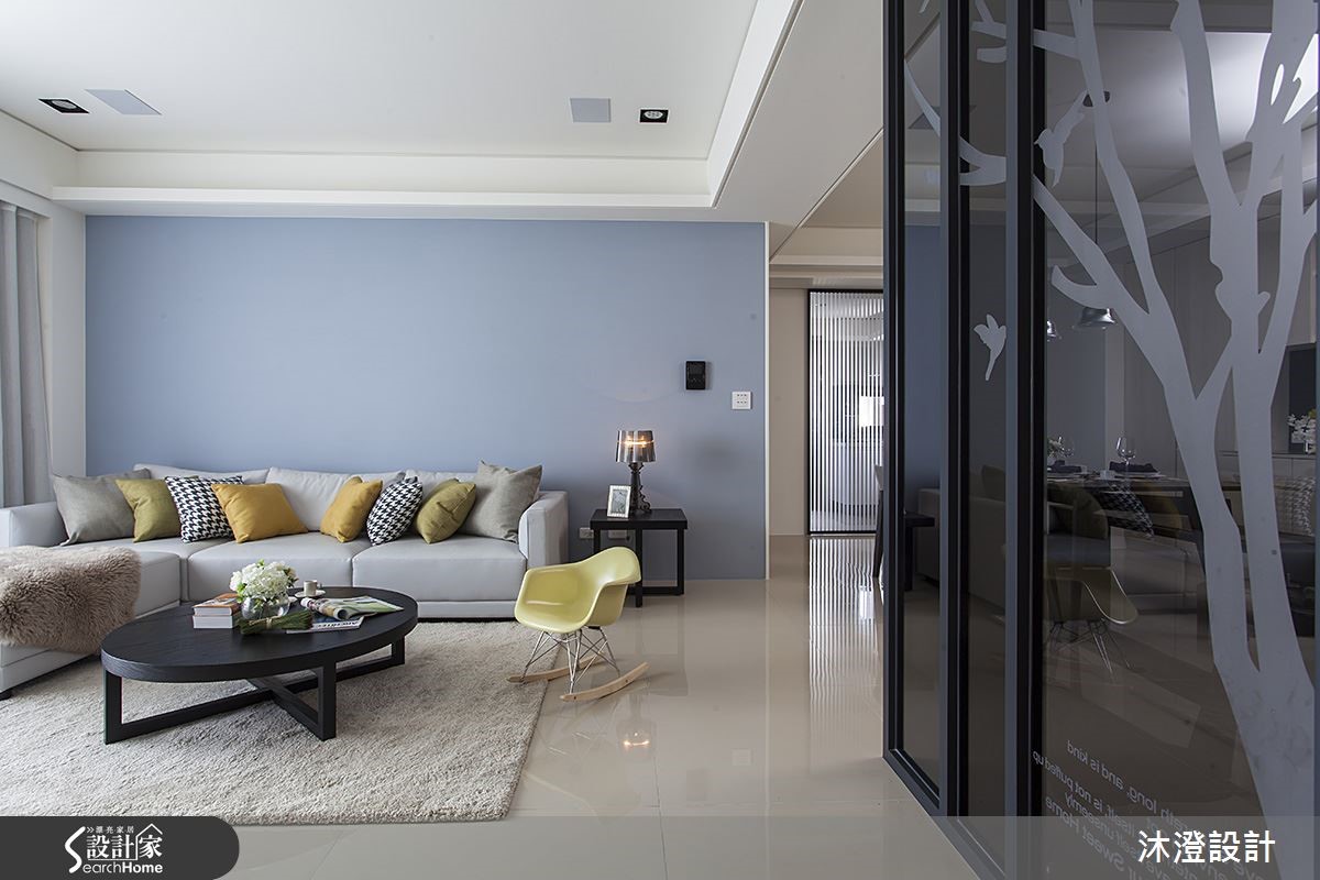 半开放设计，兼具隐私及互动性的亲子宅