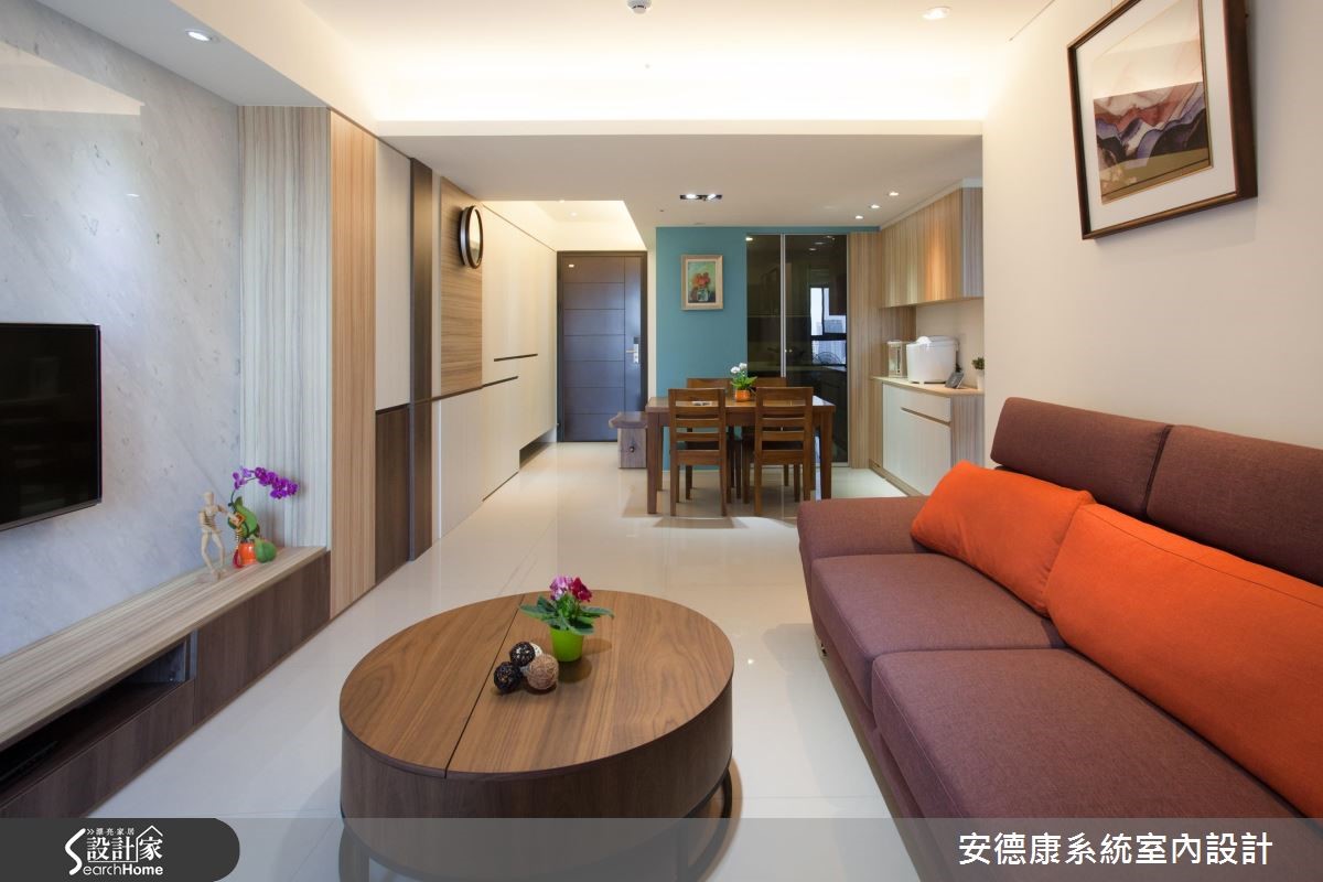 放大空间和清爽收纳，83平也维持开阔感