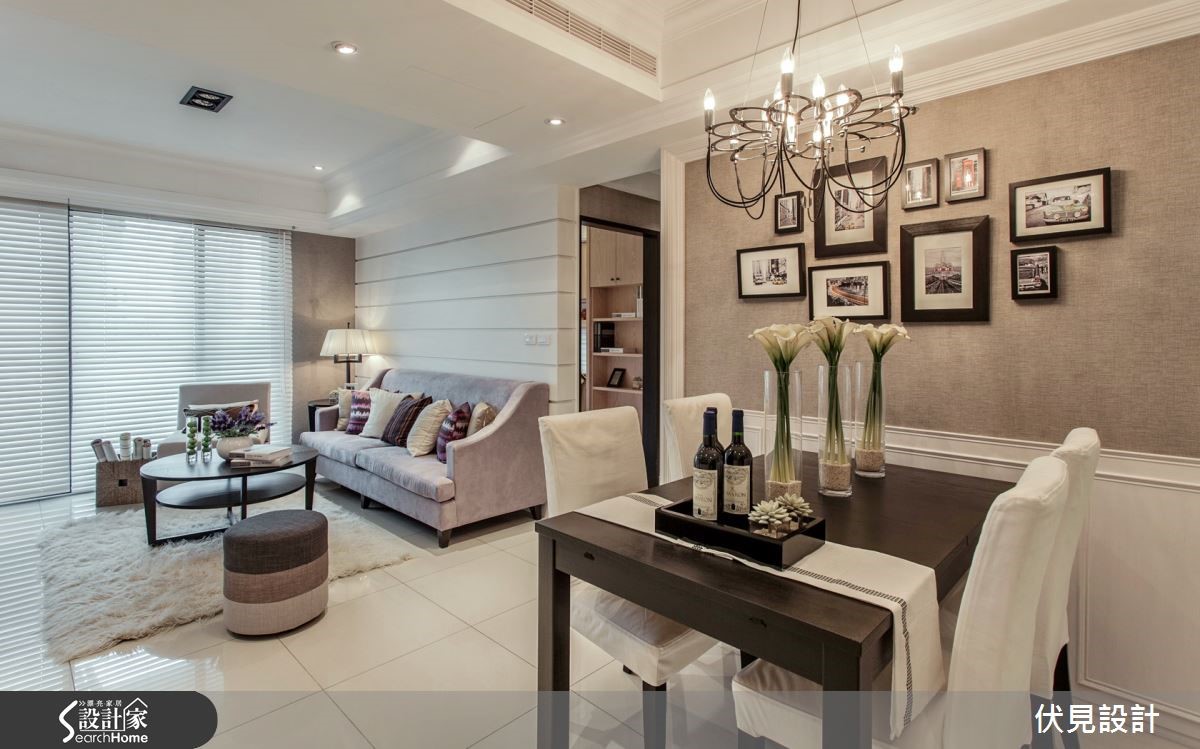 简化经典元素，打造美式小豪宅