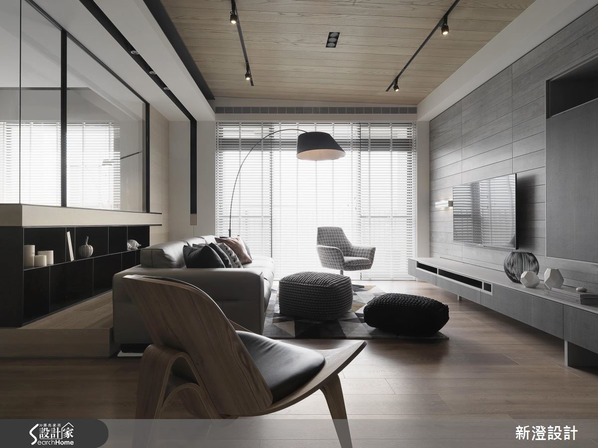 感受简约清透！现代风三口之家的美好日常