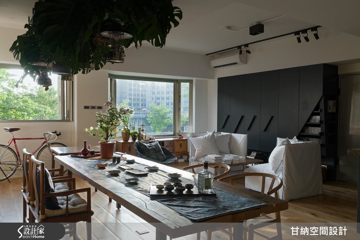 就在都市公寓里露营，116平米超有氧宅