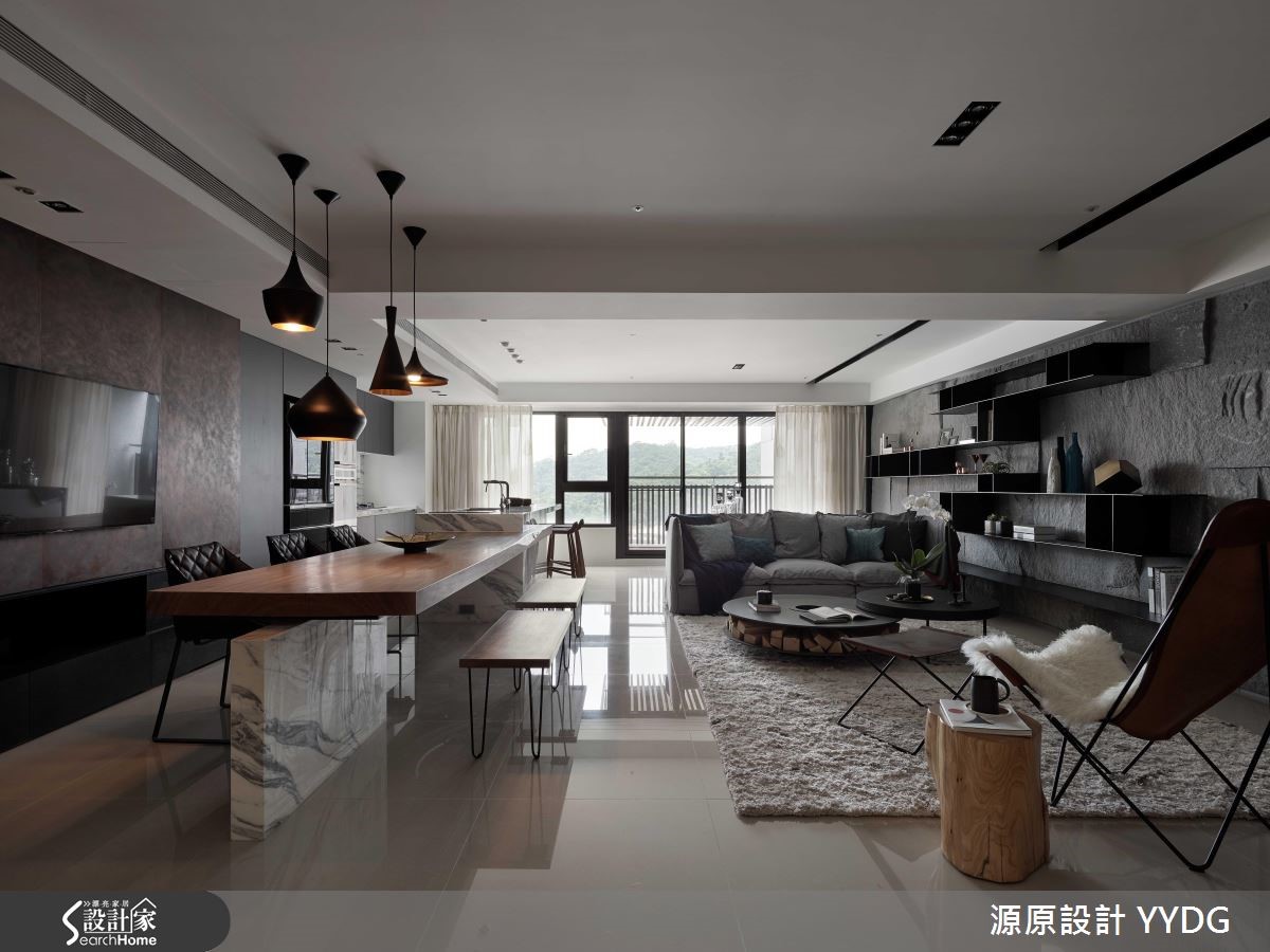 双主卧释放公共空间，机能更全面的现代宅