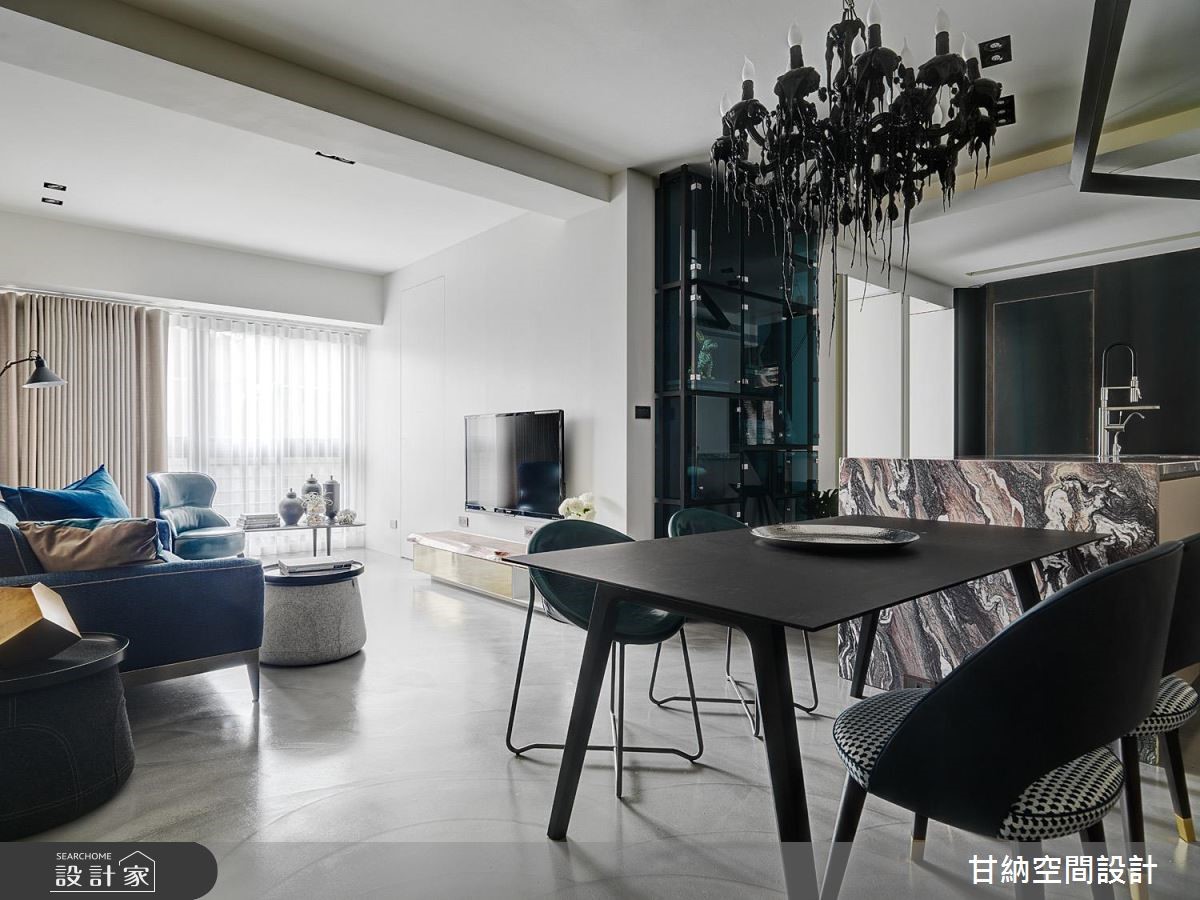 梦想酒店搬回家！99平米现代风美寓