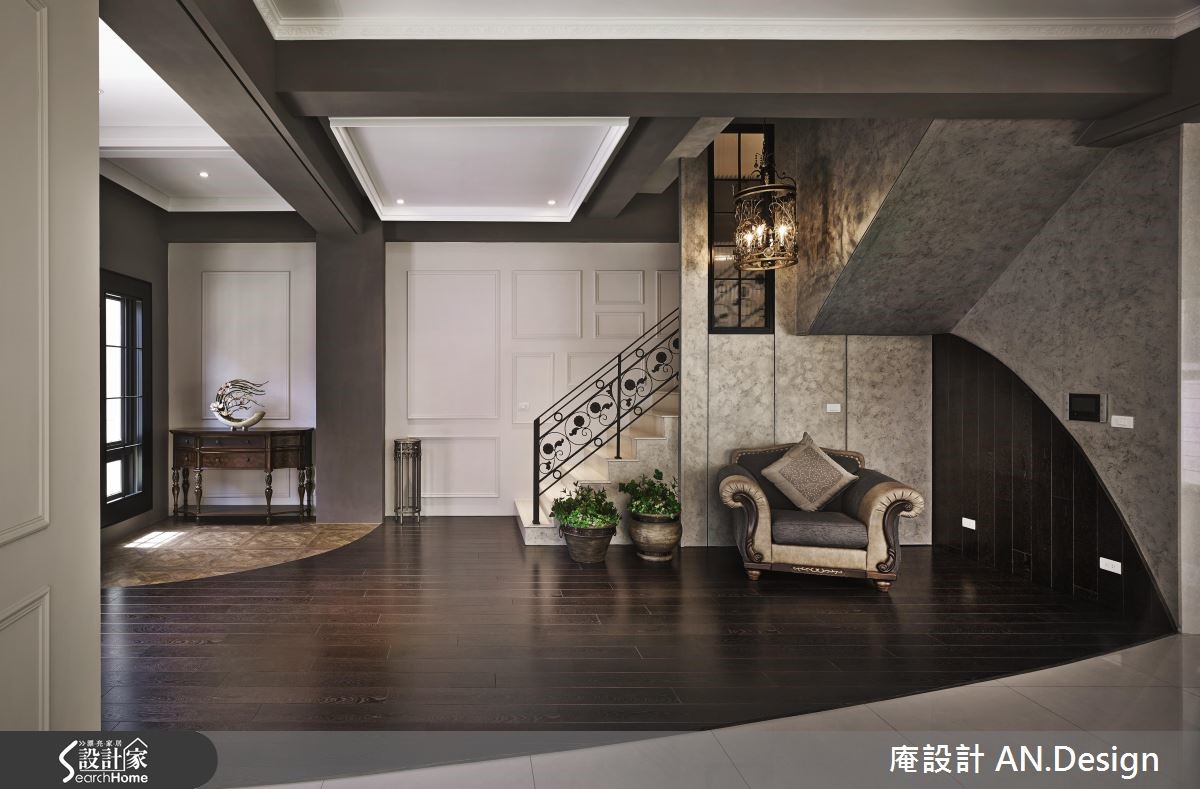 新设计与旧家具的融合，展现美式大宅气度