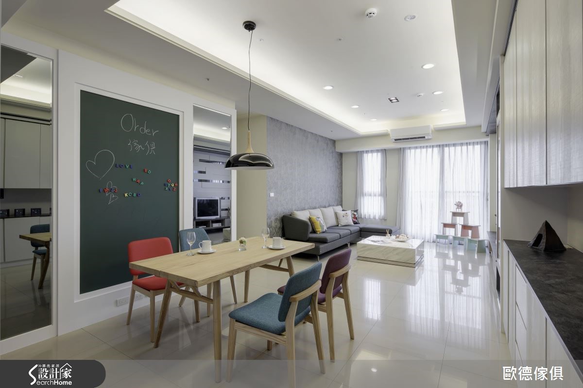 系统家具决胜负，搞定132平现代风居宅