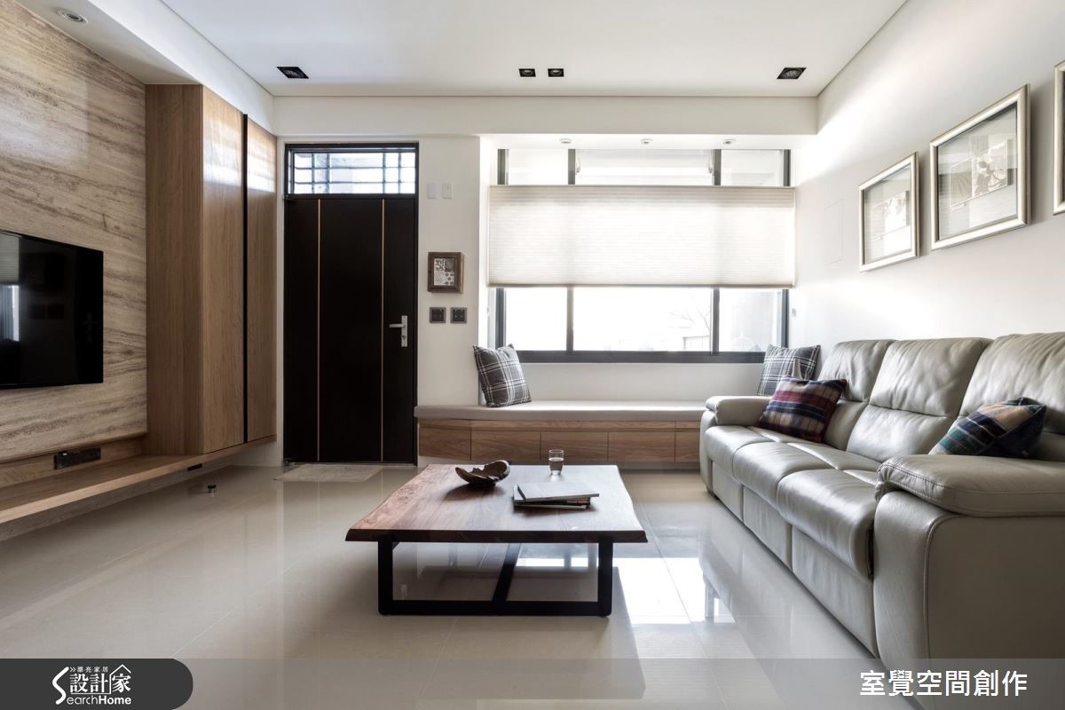 整合收纳藏梁柱，简约台式宅也开阔