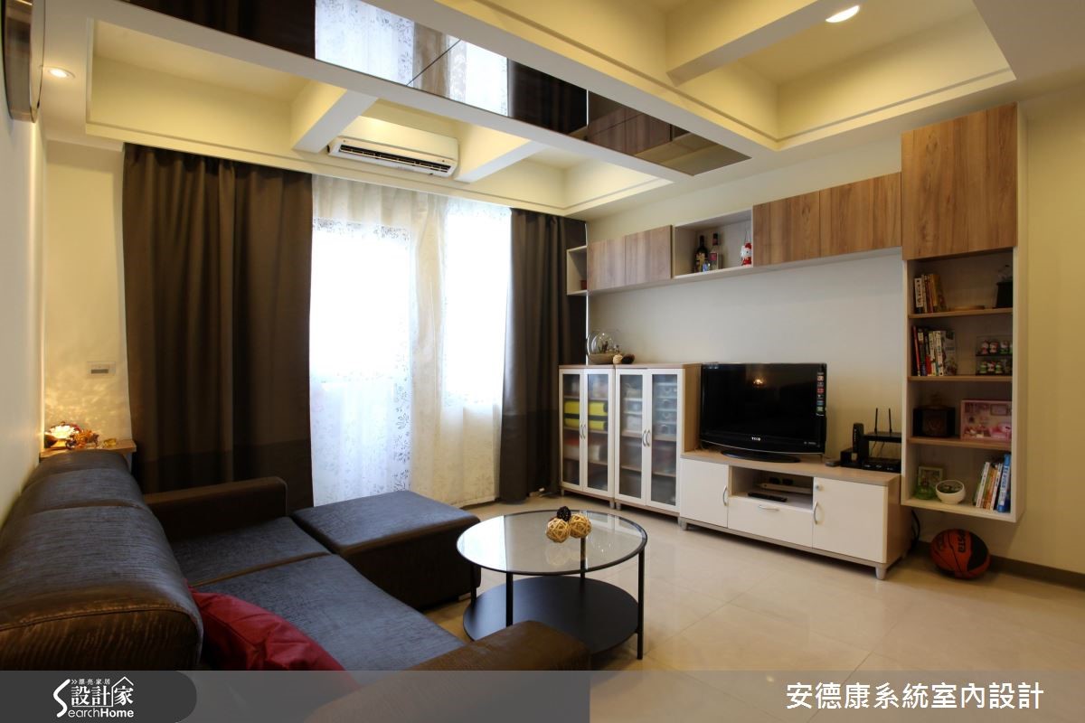 拆吊頂拉高空間，60平二手房也開闊