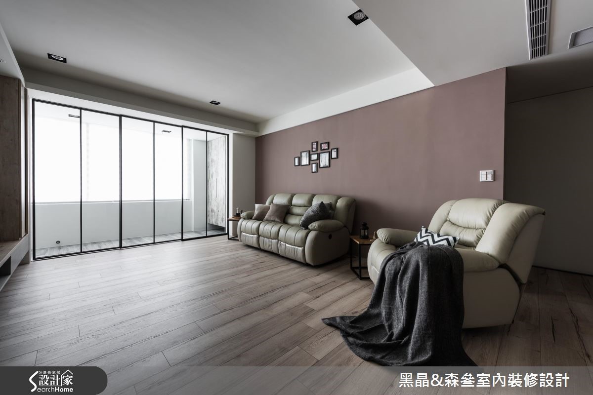 老屋重整，化身93平的开放式现代宅