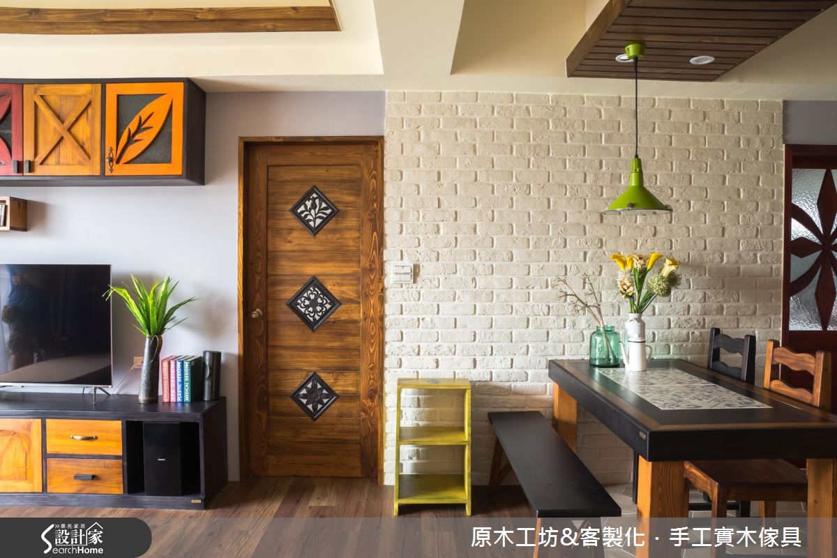 三代同堂好幸福！活泼色彩打造温馨乡村宅