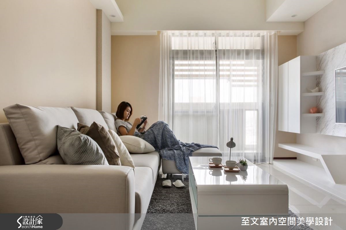 善用活动家具与柔和色调，造清爽美式宅