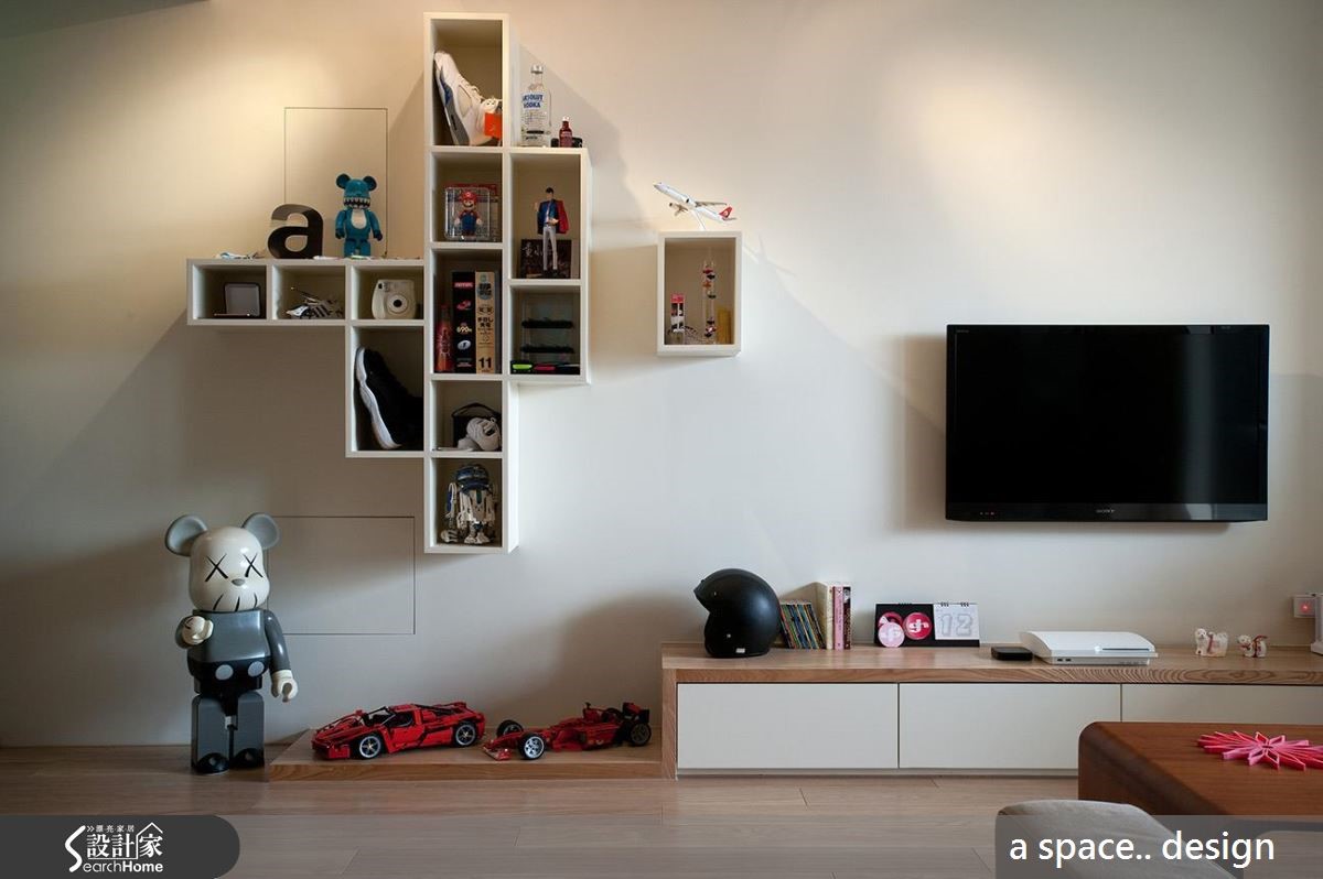 公仔、涂鸦妆点家！阳光满满的休闲居宅