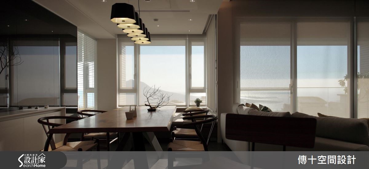 去除隔断造通透视野，坐拥景观的休闲宅