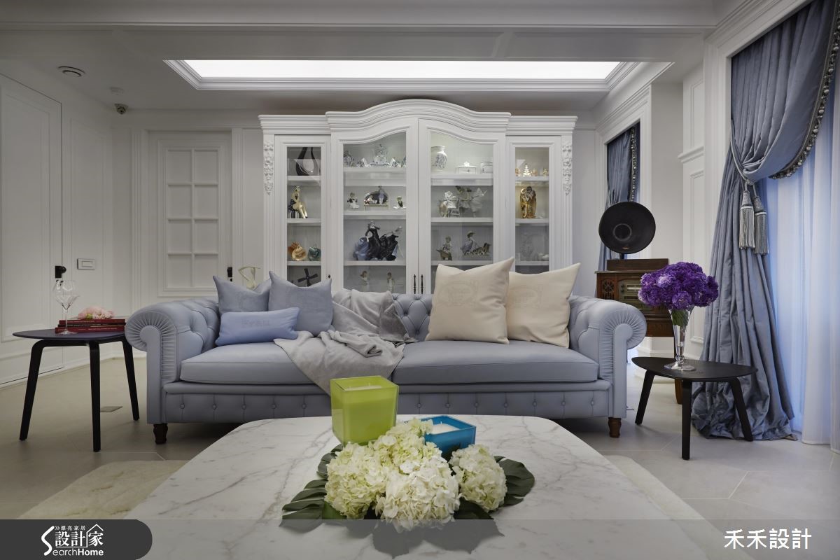 纳入线板及水晶灯，飘散少女情怀的美式宅