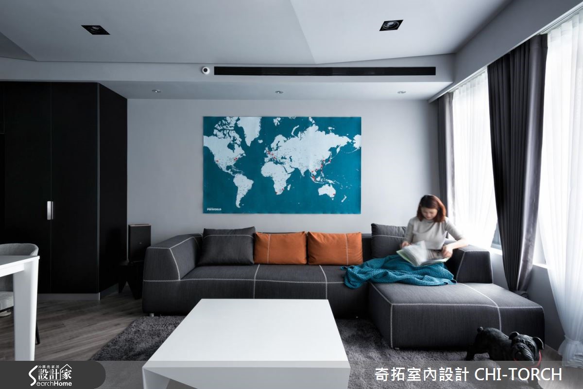 通透隔断纳入采光，不良老屋转型人文宅