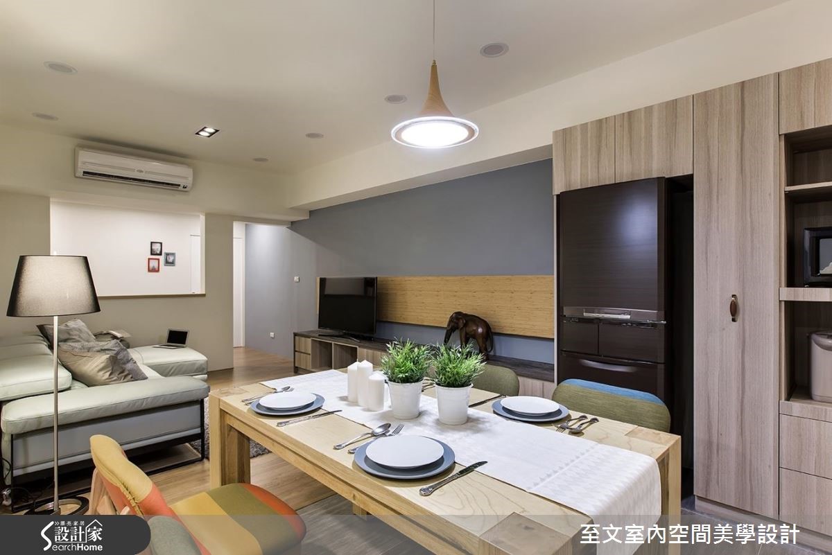 重整格局、赋予收纳，老屋变身明亮机能宅