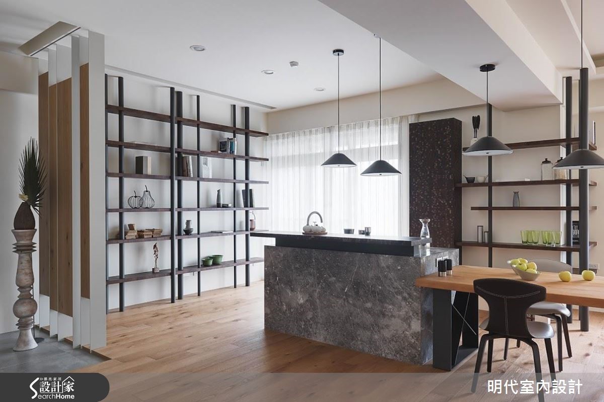 和阳光一起下厨！从中岛吧檯开始的 40 坪美味关係